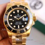 KS Factory Swiss Copy Rolex Submariner Date 11618LN Yellow Gold 40 MM ETA 2836 Men's Watch